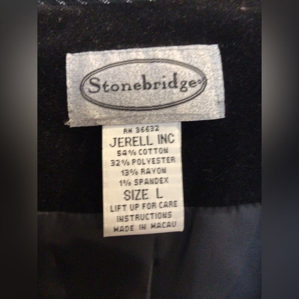 Vintage 90s Stonebridge Patchwork Jacket Shacket … - image 8